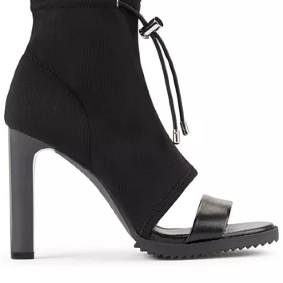 leather dress booties